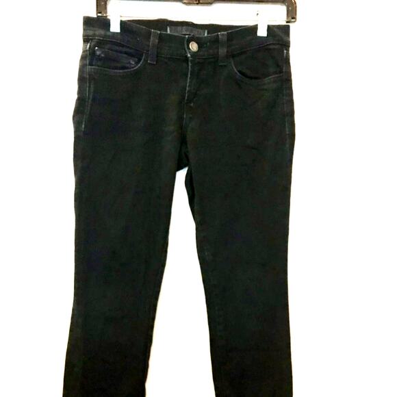 J Brand Midrise Cropped Zipper Ankle Jeans Size 25 - Picture 1 of 4